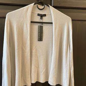 Banana Republic Gray/Silver Cardigan